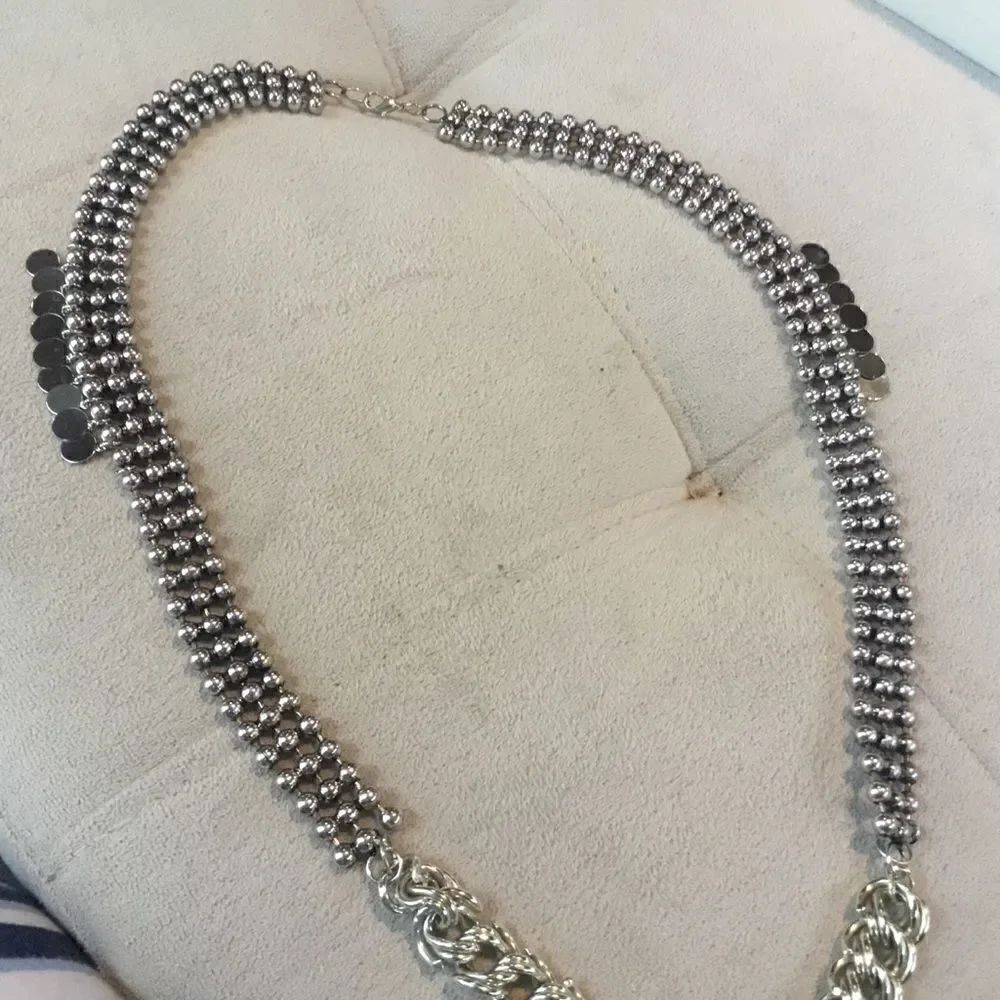 Silvertone Multi-Link Necklace  - Picture 3 of 4
